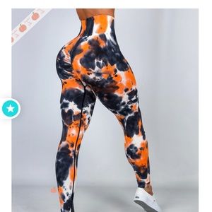 Peached by Nellie galaxy leggings sold out 2 for 1 (please read) size Med